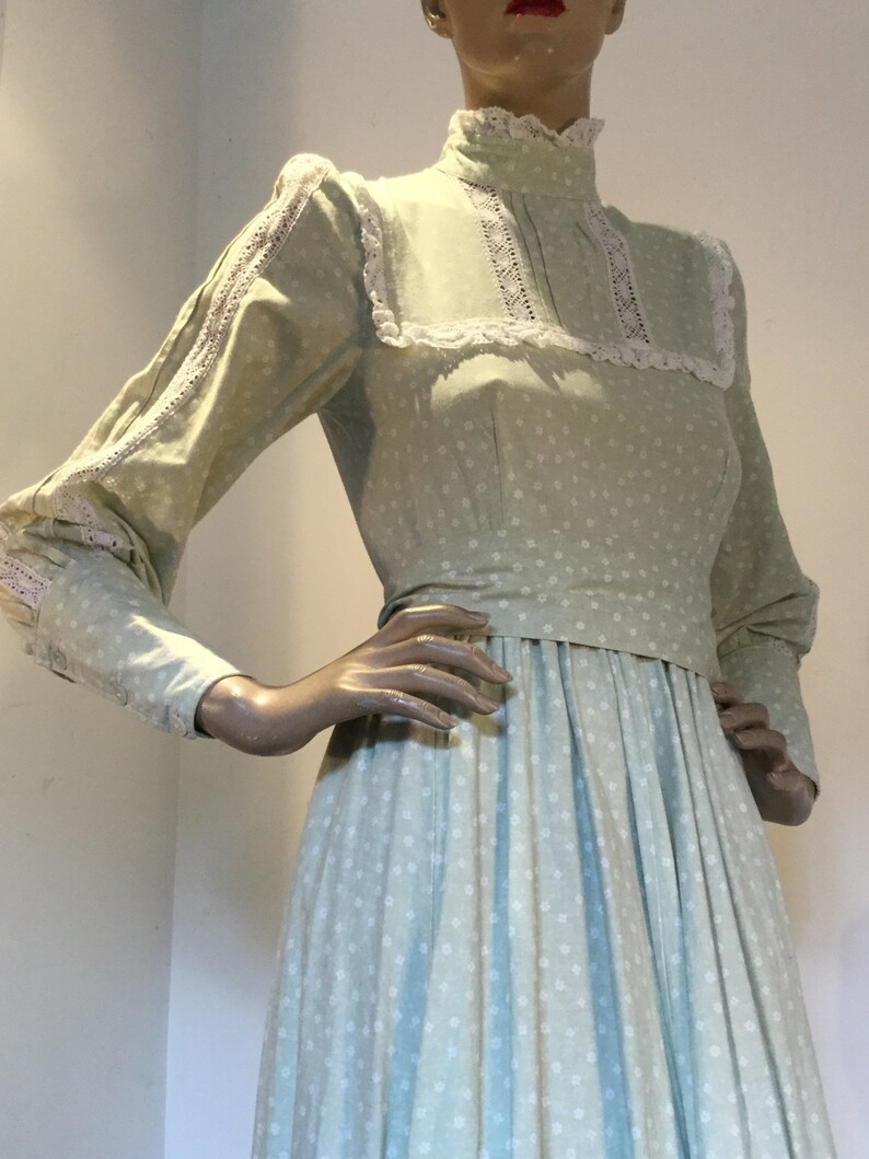 vintage laura ashley maxi dress