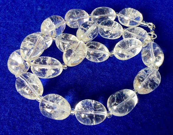 Vintage Faceted Rock Crystal Bead Necklace(s)