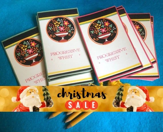 Image of 1920S Progressive Whist Score Cards