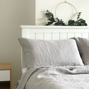 Light grey pillow shams cheap