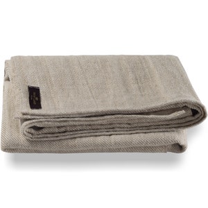 Thick Linen Bath Towel. Guest Room Towel. Heavy Weight Linen Towel. Huckaback Towel. image 3