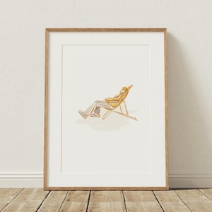 Ski Siesta Art | Skiing Print, Après Ski Print, Skier Artwork, Après Ski Poster, Skiing Art, Chalet Decor, Ski Chalet Wall Art, Alpine Art