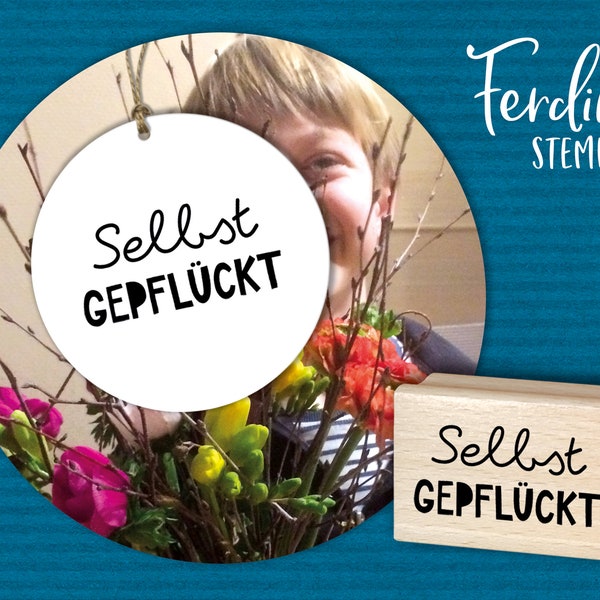 Stempel · selbst gepflückt