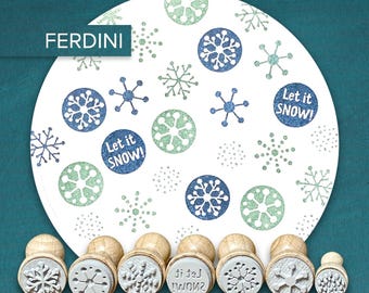 Stamp set · Snowflakes