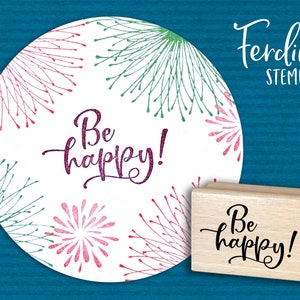 Timbro · Sii felice!
