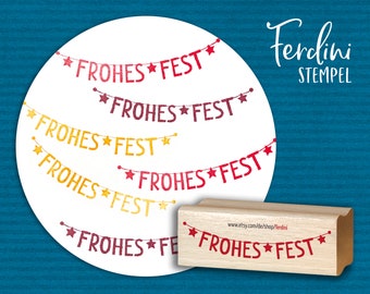 Stempel · FROHES FEST