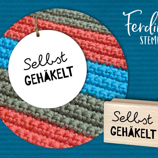 Stempel · selbst gehäkelt