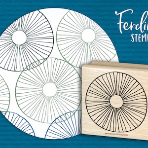Stamp · Delicate Line Flower