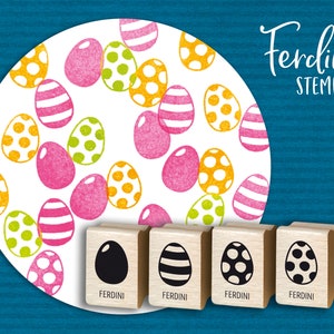Stamp set · 4 Easter eggs