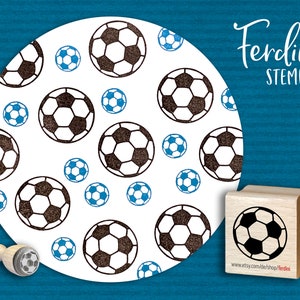 Stamp set · Football · large + small