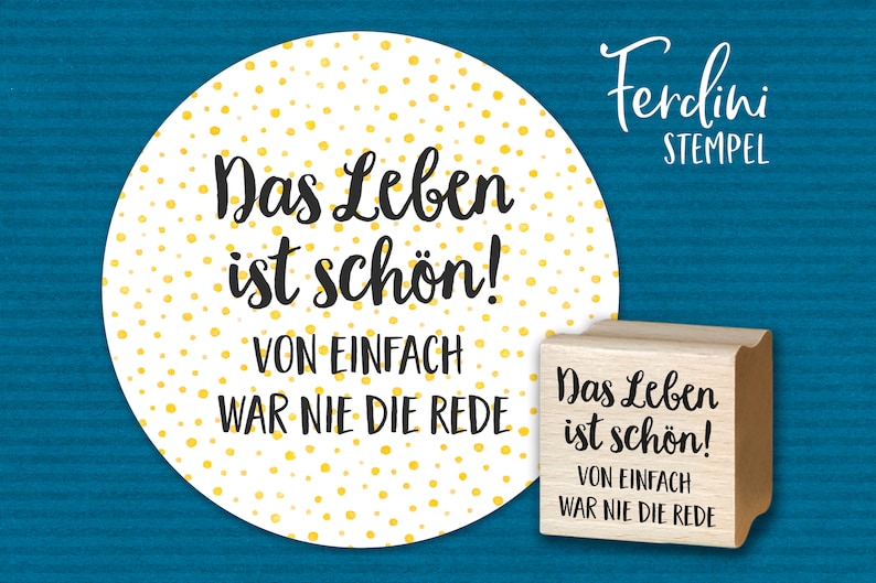 Das Leben Ist Schön Von Einfach War Nie Die Rede Das Leben ist schön Von einfach war nie die Rede. - Etsy.de
