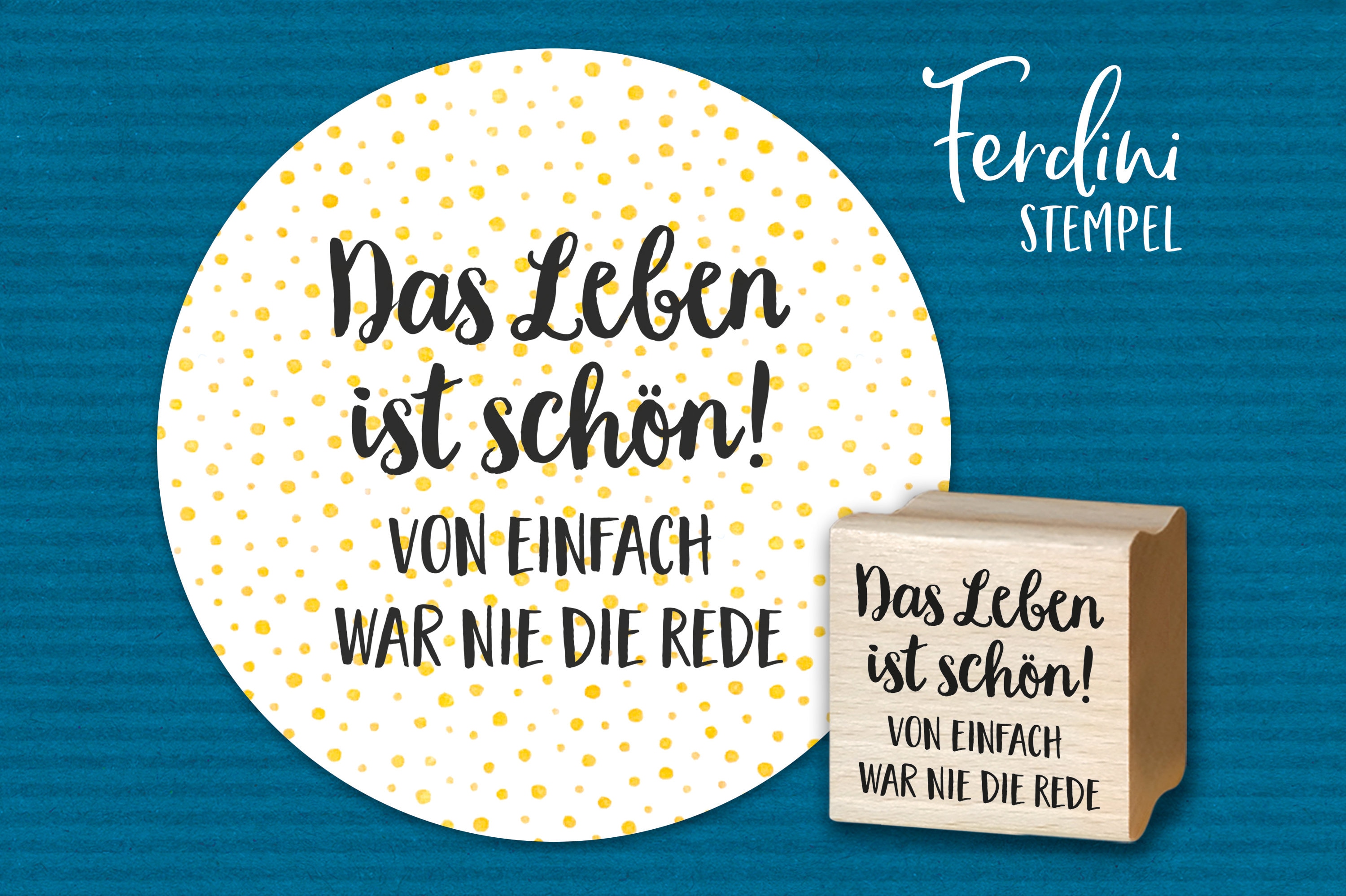 Das Leben ist schön Von einfach war nie die Rede. Etsy