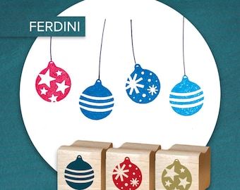 Stamp set · Christmas baubles