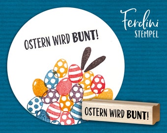 Stempel · Ostern wird bunt!