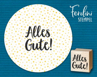 Stempel · Alles Gute!