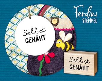 Stempel · selbst genäht