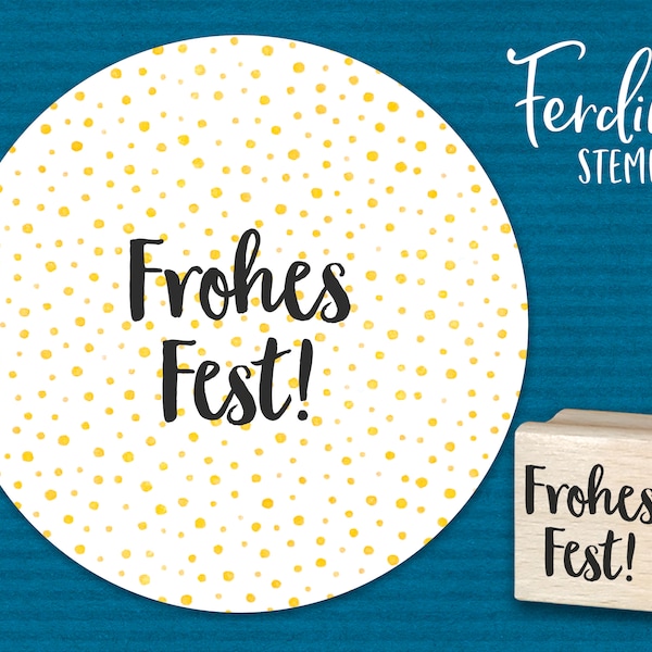 Stempel · Frohes Fest!