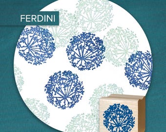 Stamp · Pom-pom flower