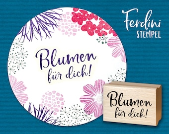 Timbre · Des fleurs pour vous !