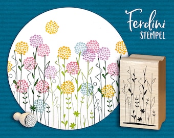 Set de sellos · Tallo + flor