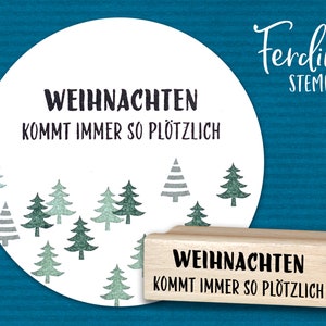 Stempel · Kerstmis komt altijd zo plotseling