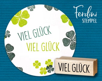 Stempel · Viel Glück!