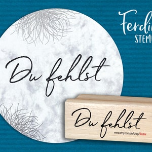 Stempel · Du fehlst