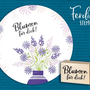 Postzegel · Bloemen voor jou!
