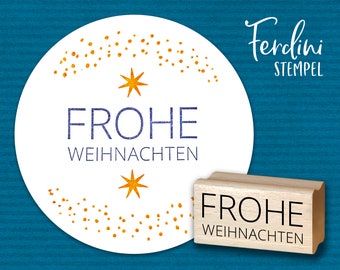 Stempel · Frohe Weihnachten