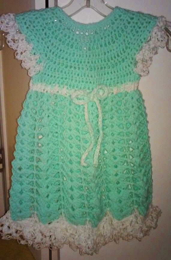 aqua easter dress