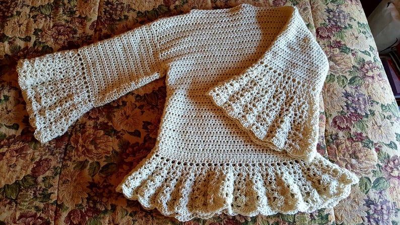 elegant woman/'s sweater exclusive design! bell sleeve sweater Women/'s crochet sweater,Crochet bell sleeve sweater made to order sweater