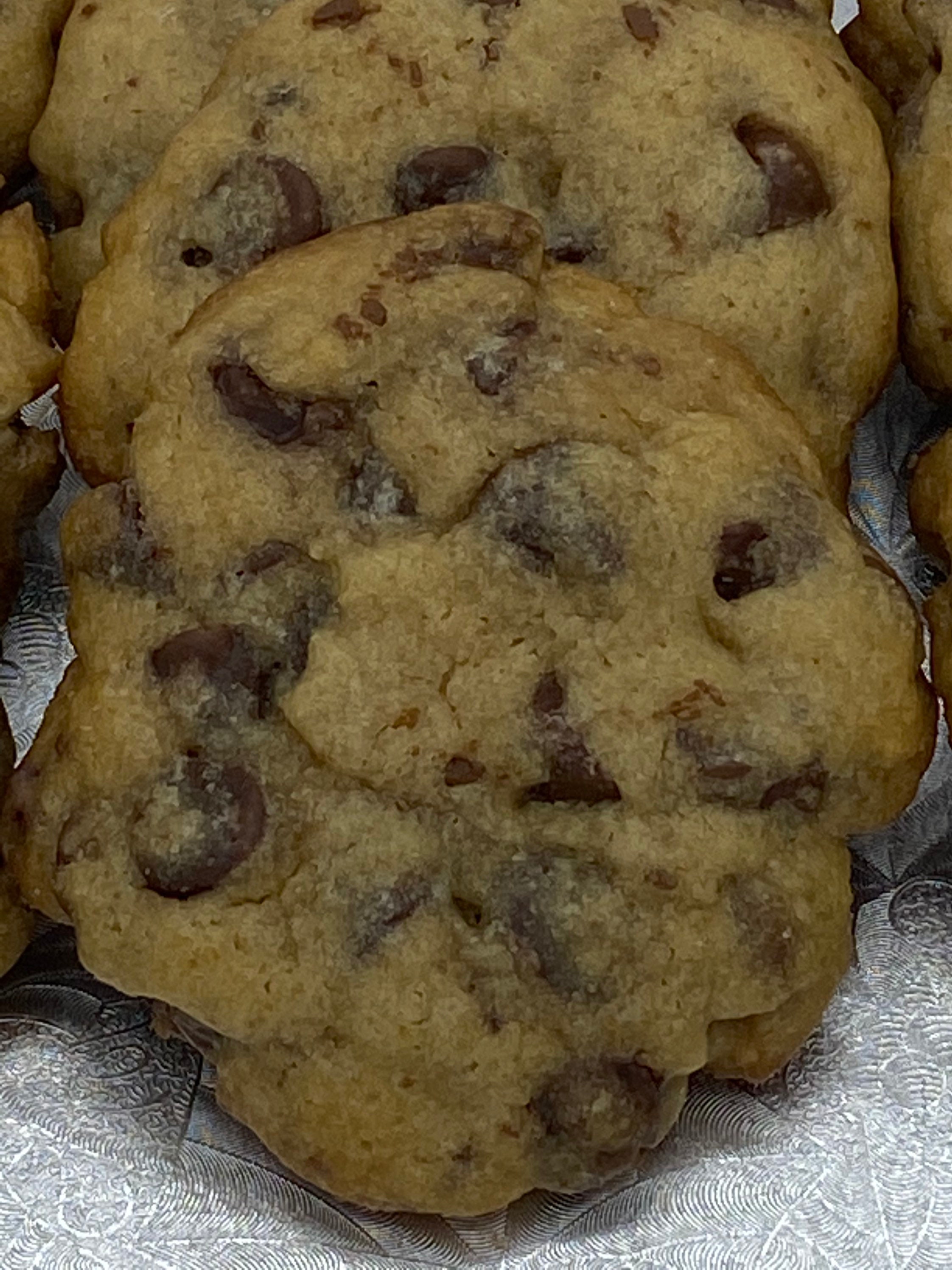 Chocolate Chip Cookies / 1 Dozen / Gift / Treats Etsy UK
