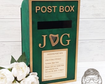 Irish Wedding Post Box