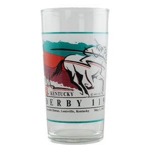 Vintage 1993 Kentucky Derby Collectible Mint Julep Glass