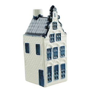 Vintage KLM Delft Collectible Individual Ashtray, Delfts Blue Made in Holland, House 25, Gouda Spieringstraat 1-3