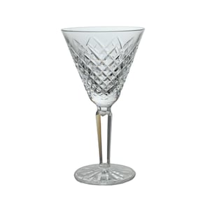 Vintage Waterford Irish Crystal Templemore Claret Wine Glass