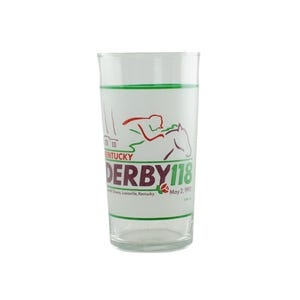 Vintage 1992 Kentucky Derby Collectible Mint Julep Glass
