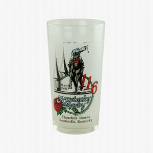 Vintage 1990 Kentucky Derby Collectible Mint Julep Glass