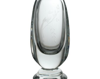 KOSTA BODA 婦人の顔のオブジェ（Vintage Kosta boda glass