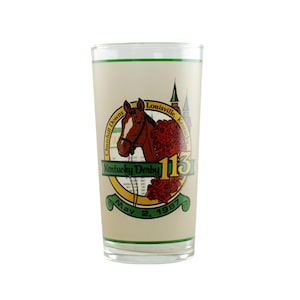 Vintage 1987 Kentucky Derby Collectible Mint Julep Glass