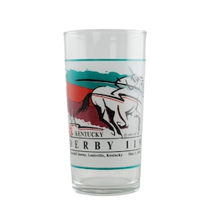 Vintage 1993 Kentucky Derby Collectible Mint Julep Glass