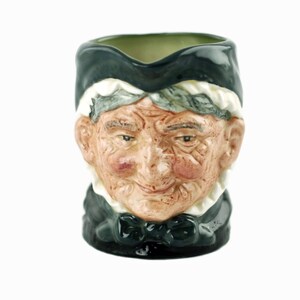 Vintage Royal Doulton Charles Dickens Granny Toby Character Jug  D6384 Creamer Pitcher