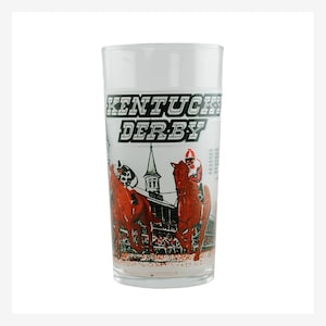 Vintage 1980 Kentucky Derby Collectible Mint Julep Glass