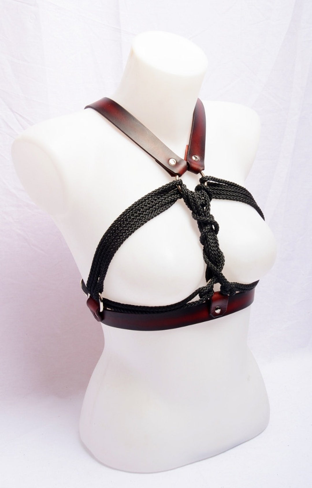 Bondage breast harness