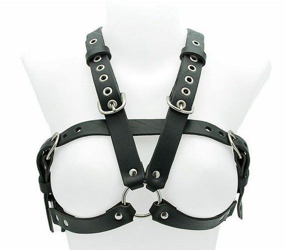 Bondage breast harness - 🧡 Leather breast harness bondage-best porno.