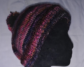 Adult hat knitting kit - 2 needle version