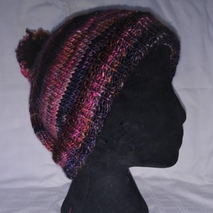 Adult hat knitting kit - 2 needle version