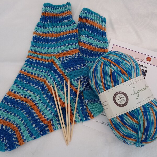 Sock Knitting Kit Etsy