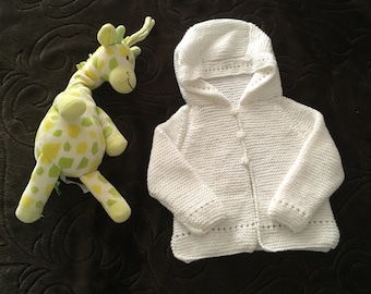 Baby Hooded Jacket knitting kit