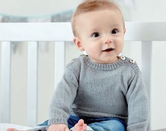 Baby jumper knitting kit